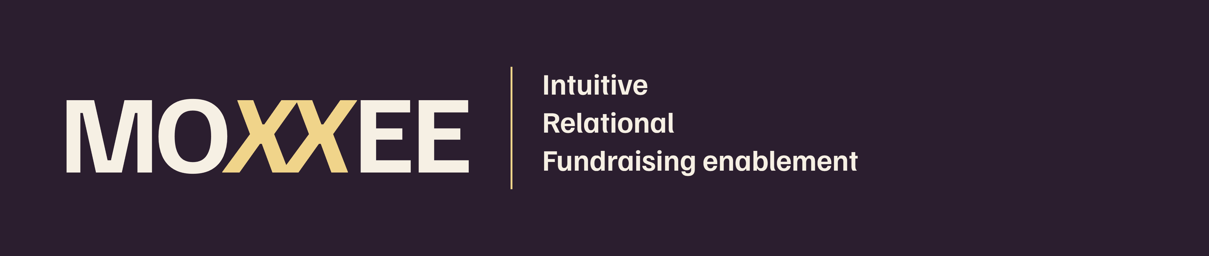 MOXXEE — Intuitive, Relational, Fundraising enablement