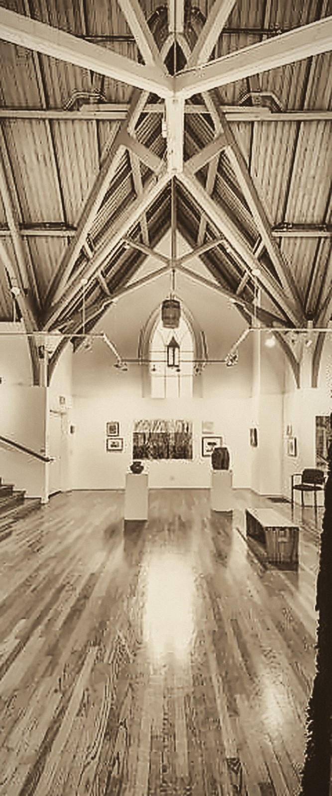 The gallery at The Arts Center